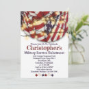 Search for retirement holiday invitations Military