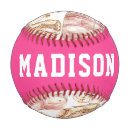 Search for pink baseballs Girl