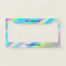 Search for holographic license plates Rainbow