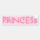 Search for glitter bumper stickers Princess
