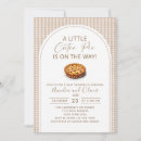 Search for little cutie baby boy shower invitations Watercolor