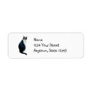 Search for tuxedo cat return address labels Pet