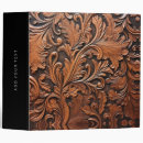 Search for embossed leather binders Rustic