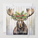 Search for moose holiday cards Animal