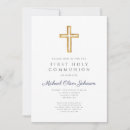 Search for boy first communion invitations Simple