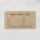 Search for nail salon appointment cards Hairdresser
