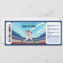 Search for baseball game invitations Vintage
