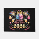 Search for happy new year doormats Years