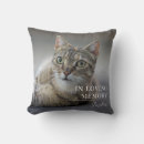 Search for pet memorial pillows Sympathy animal cat dog