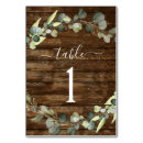 Search for wood table cards Rustic