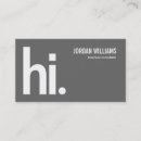 Search for grey business cards Consultant