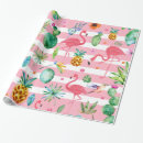 Search for flamingo wrapping paper Cute