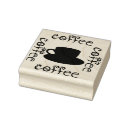 Search for coffee rubber stamps Typography