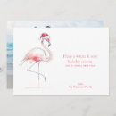 Search for florida holiday cards Flamingo