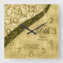 Search for 50th wedding anniversary clocks Fiftieth