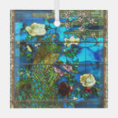 Search for stained glass birds ornaments Peacock