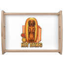 Search for funny serving trays Dog