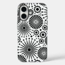 Search for black and white flower design iphone cases Retro