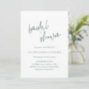 Search for classic elegant bridal shower invitations Modern
