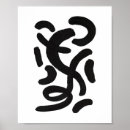 Search for abstract line drawings posters Simple