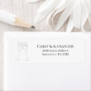 Search for engagement return address labels Minimalist