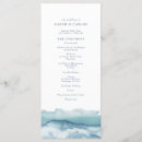 Search for menu and wedding programs Bride