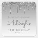 Search for 18th birthday stickers Glitter