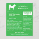 Search for dog walking flyers Modern
