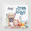 Search for 90th birthday save the date postcards Party