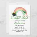 Search for four leaf clover invitations No photo