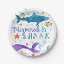 Search for mermaid paper plates Party