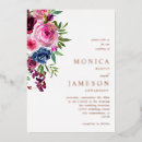 Search for rose gold and burgundy wedding invitations Foil