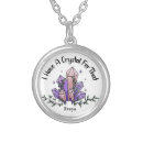 Search for crystal necklaces Amethyst