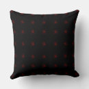 Search for red and black pillows Elegant