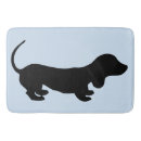 Search for dachshund bath mats Doxie