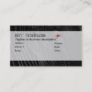 Search for horror business cards Black