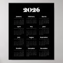 Search for yearly calendar posters Year at a glance