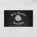 Search for shamrock business cards Celtic