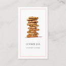 Search for dessert business cards Watercolor