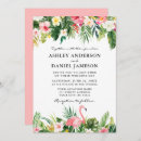 Search for flamingo wedding invitations Modern