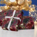 Search for skull wrapping paper Vintage