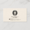 Search for lion business cards Animal