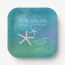 Search for beach wedding plates Tropical