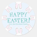 Search for happy easter stickers Rabbit