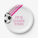 Search for pink soccer plates Girl