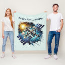 Search for kids space blankets Fleece