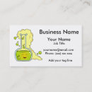 Search for science business cards Beaker
