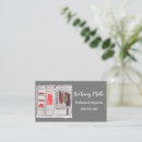 Search for home organization business cards Modern