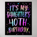 Search for daughters 40th birthday gifts Happy