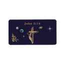Search for bible scripture return address labels Cross
